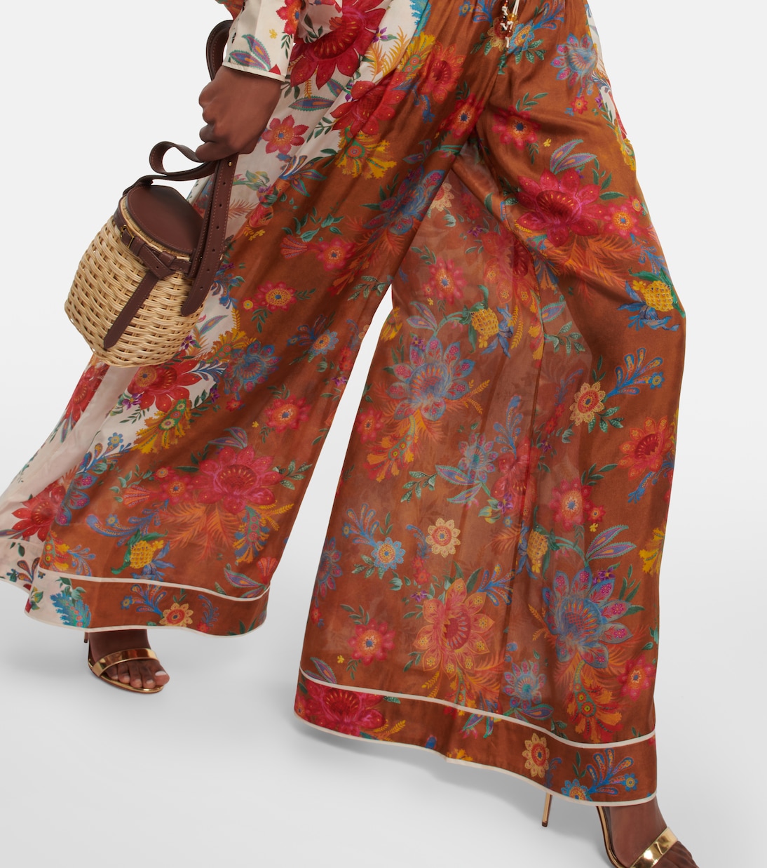 Palazzo-Hose Ginger aus Seide | Zimmermann
