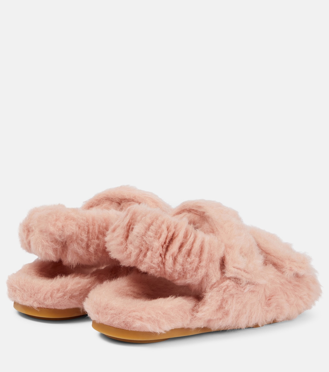Sandya shearling sandals | Max Mara