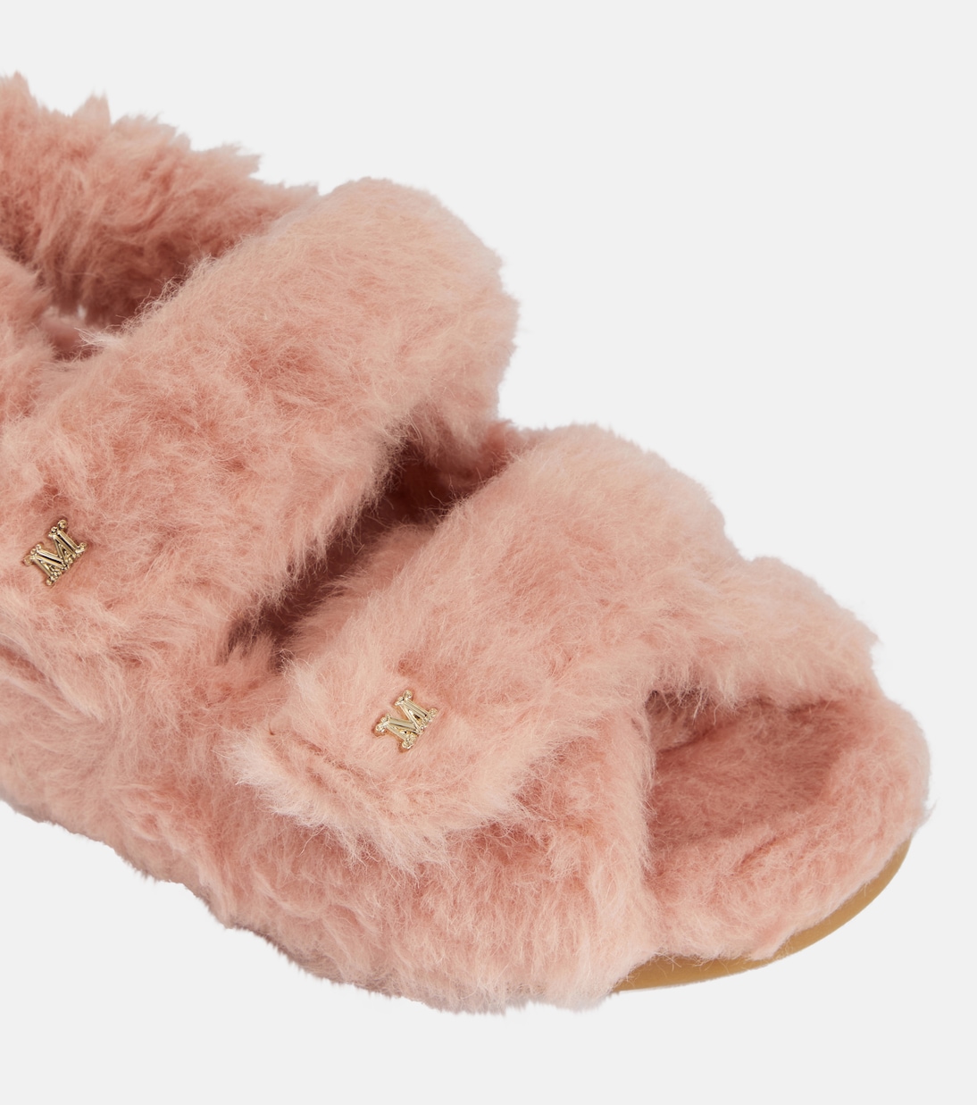 Sandya shearling sandals | Max Mara