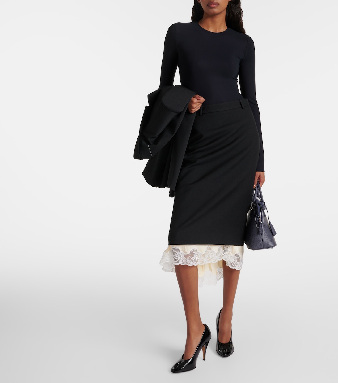 Escarpins Tabi en cuir verni | Maison Margiela