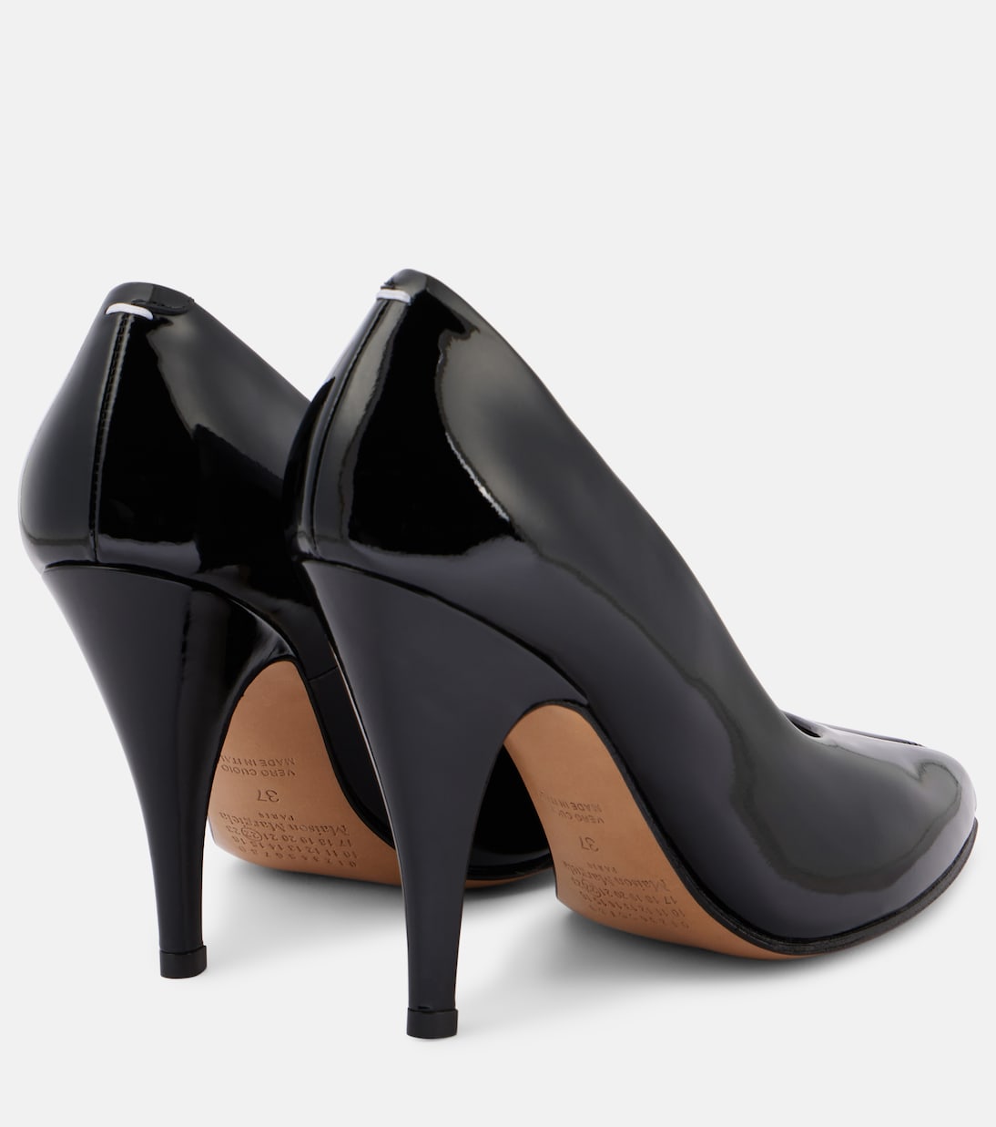 Escarpins Tabi en cuir verni | Maison Margiela