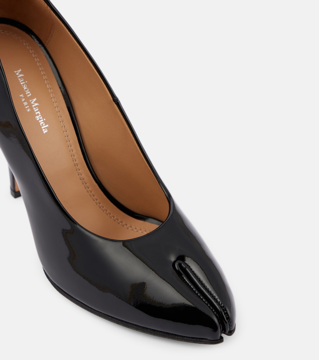 Escarpins Tabi en cuir verni | Maison Margiela