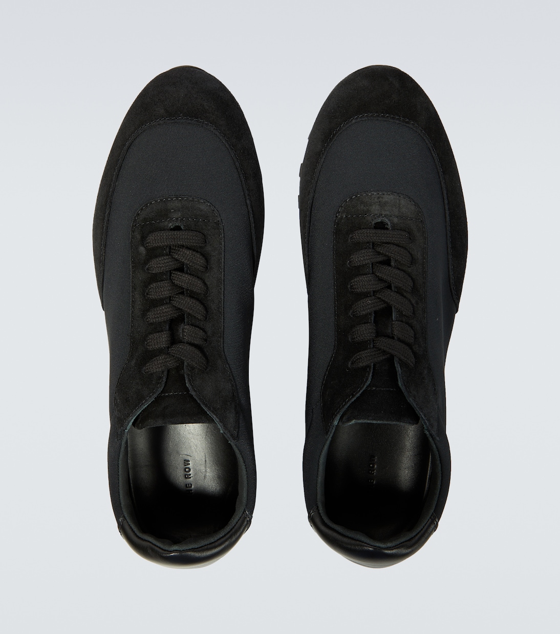 Sneakers Owen Runner mit Veloursleder | The Row