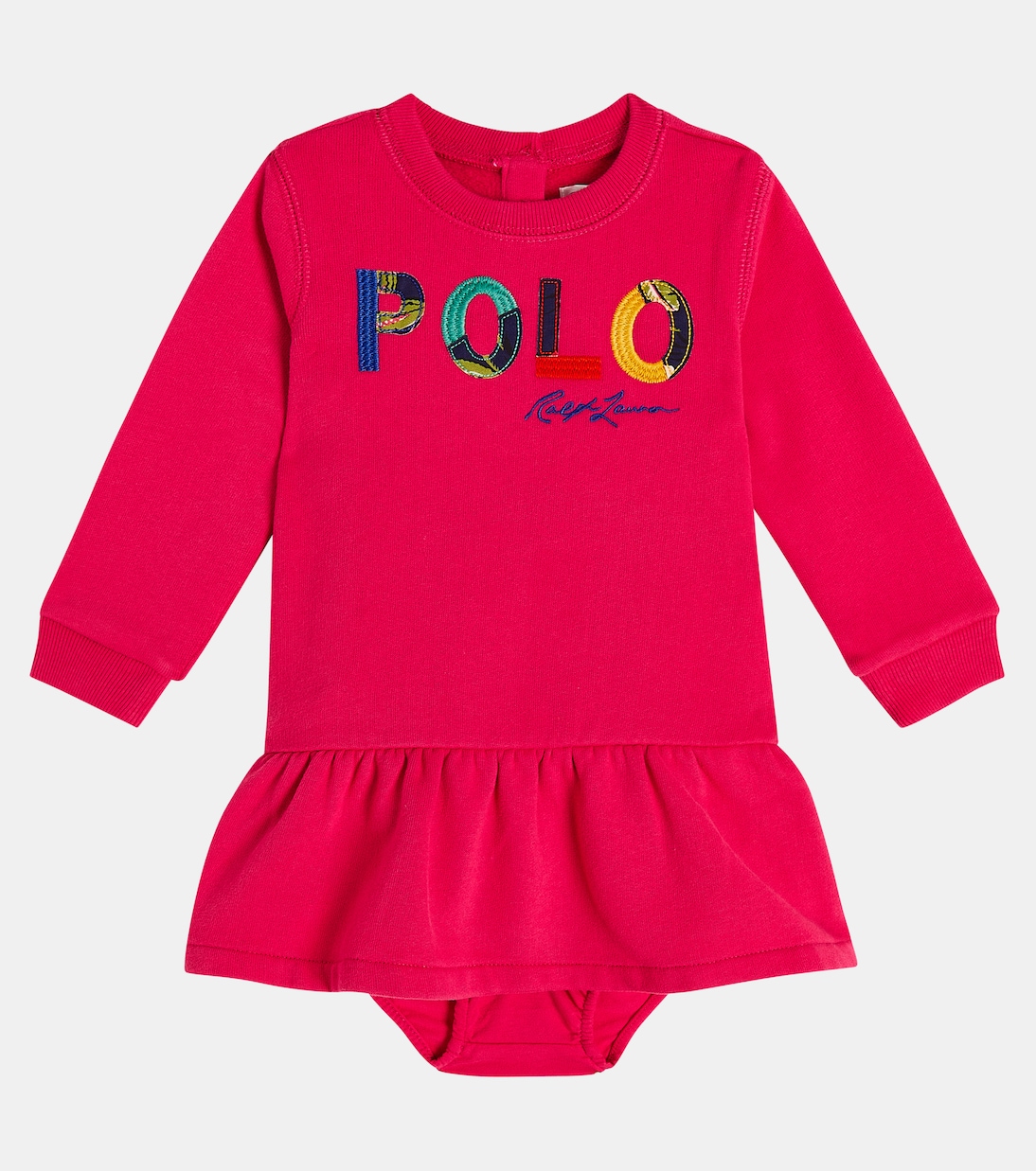 Bébé – Ensemble robe et culotte bloomer en coton | Polo Ralph Lauren Kids