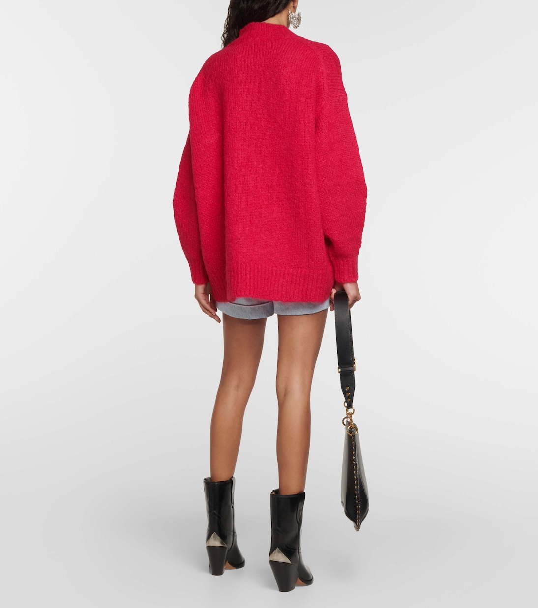 Jersey Idol de mohair con cuello mock | Isabel Marant