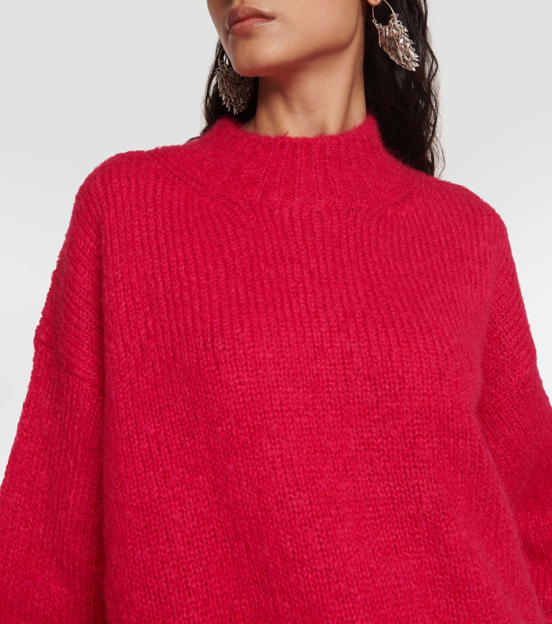 Jersey Idol de mohair con cuello mock | Isabel Marant