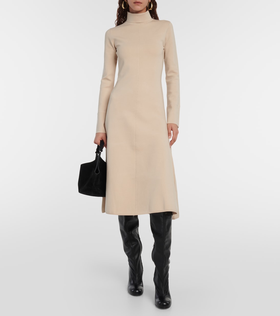 Abito midi in misto seta | Joseph