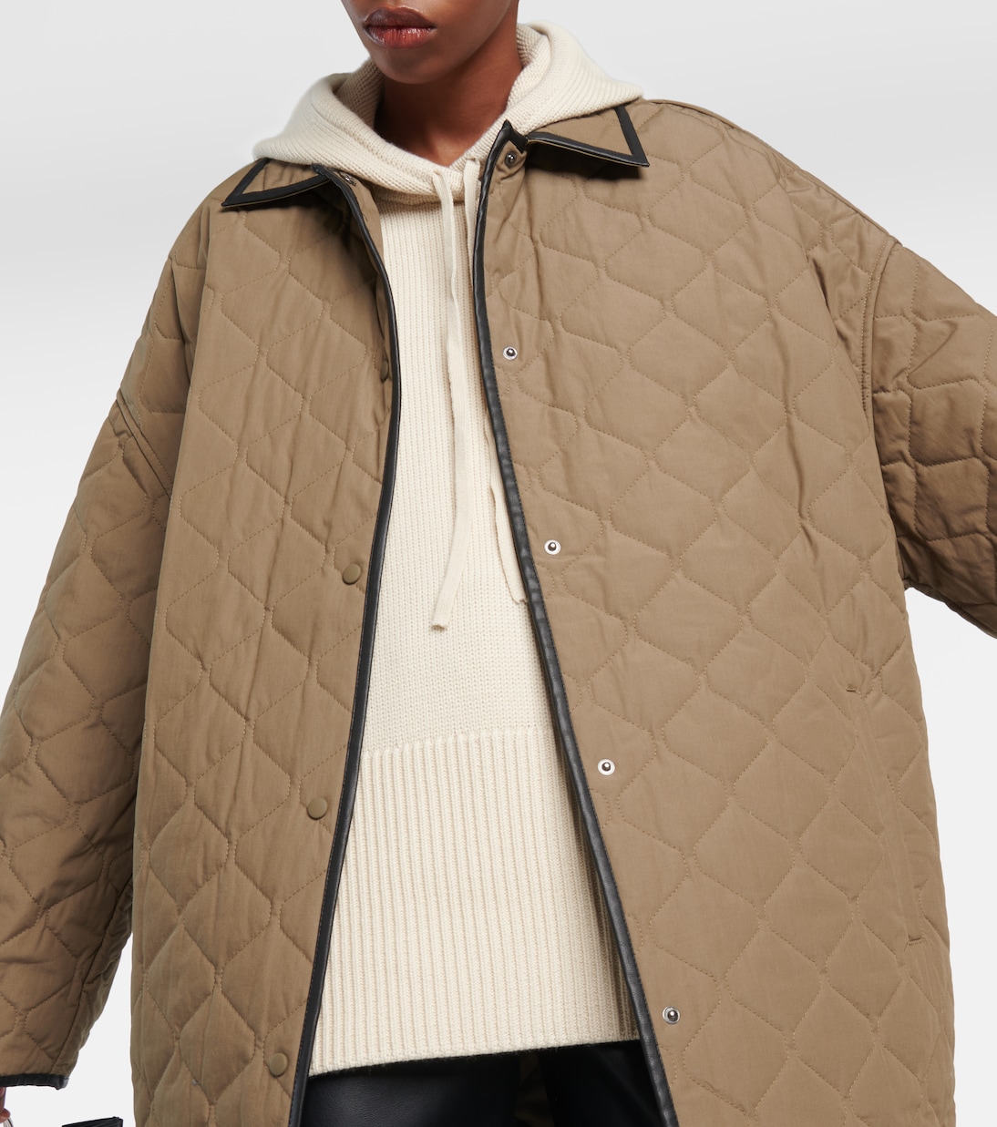 Quilted cocoon coat | Toteme