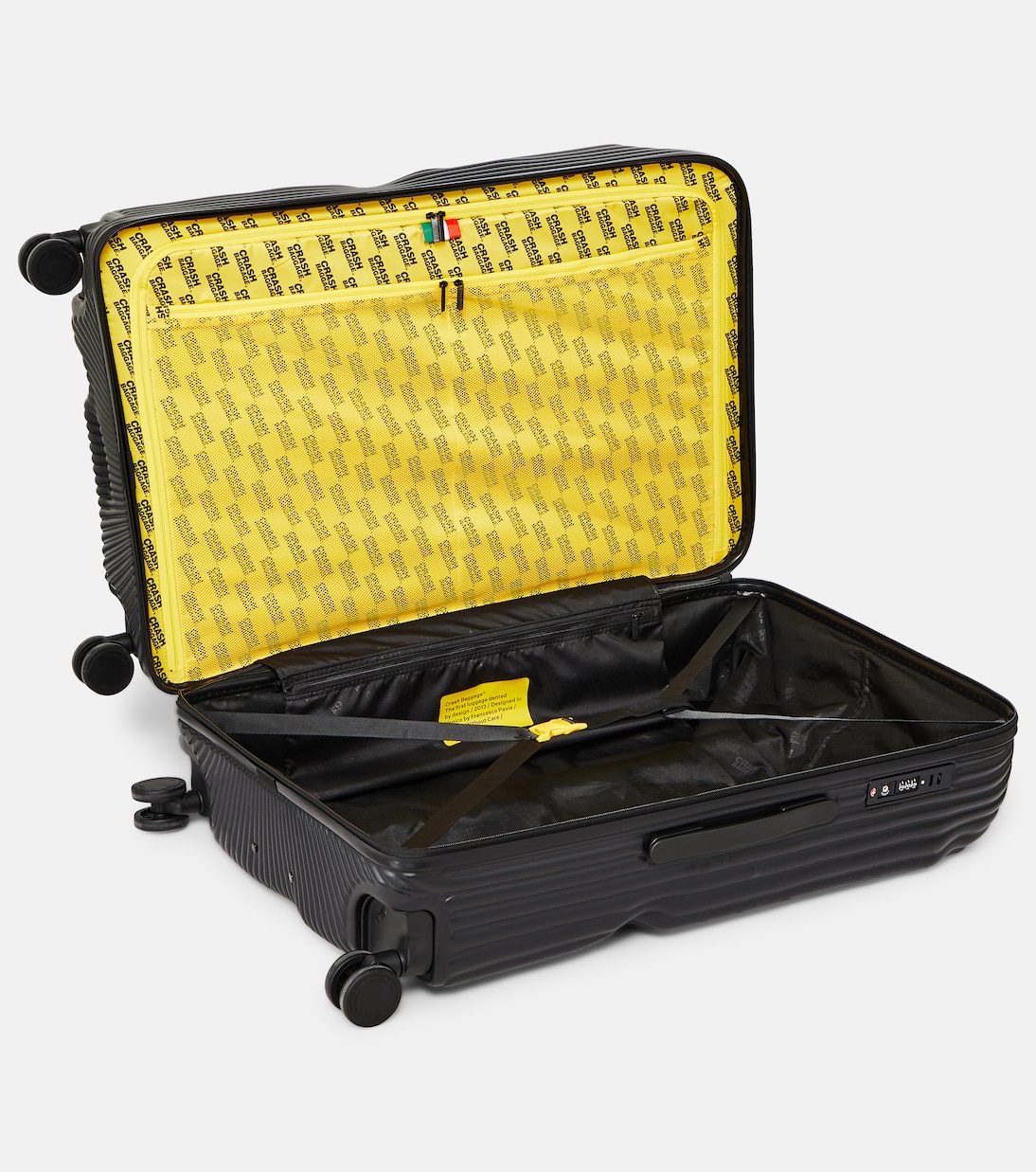 Koffer Stripe Large | Crash Baggage