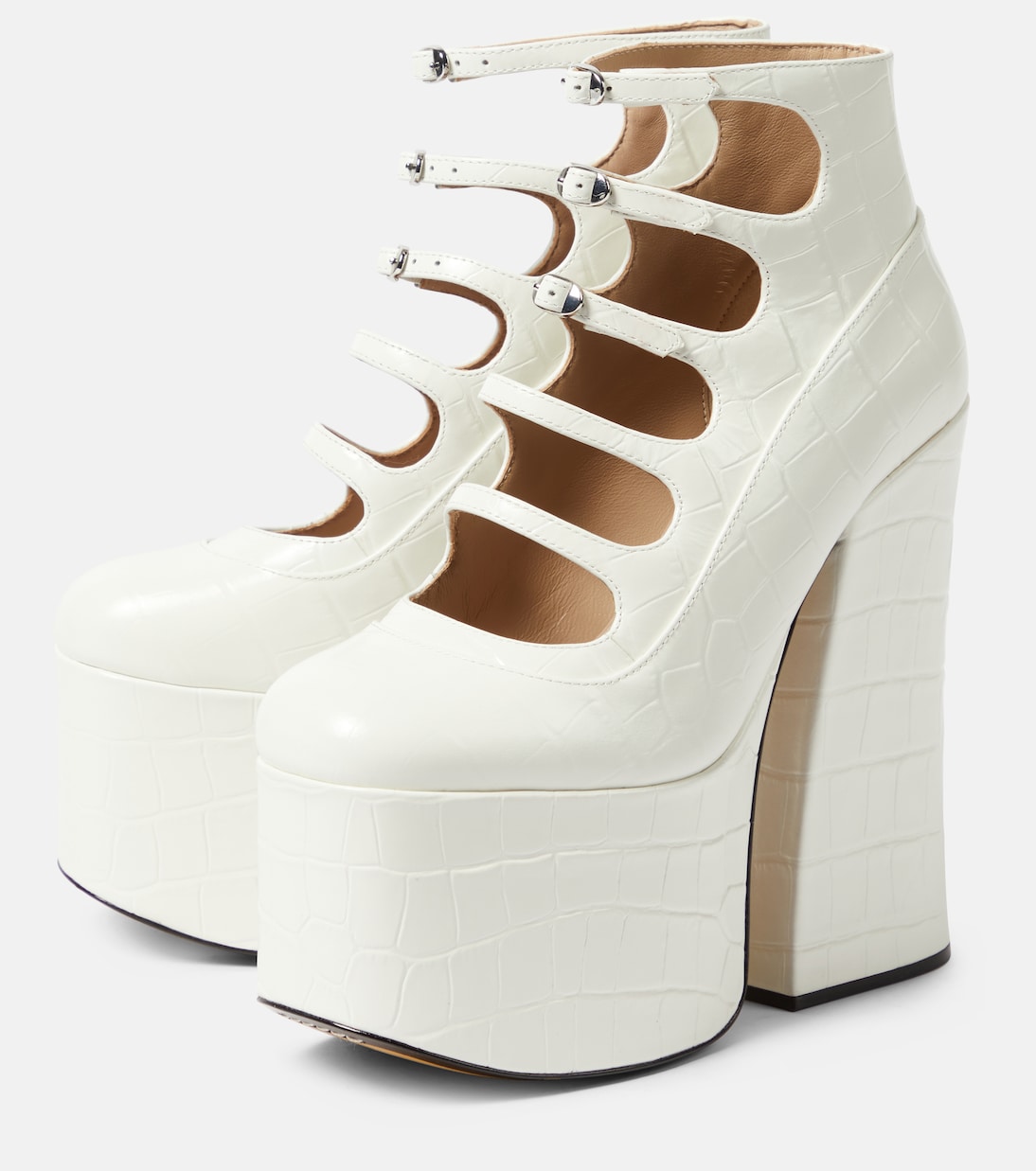 Stivaletti Kiki 150 in pelle con plateau | Marc Jacobs