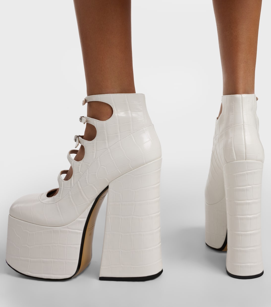 Stivaletti Kiki 150 in pelle con plateau | Marc Jacobs