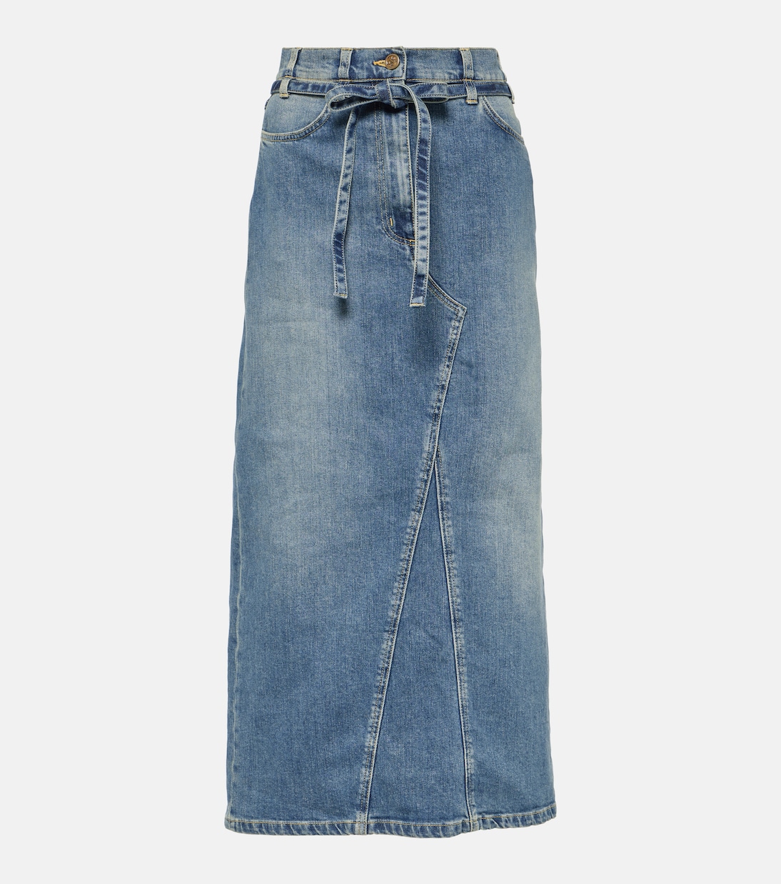 Gonna midi di jeans a vita alta | Altuzarra