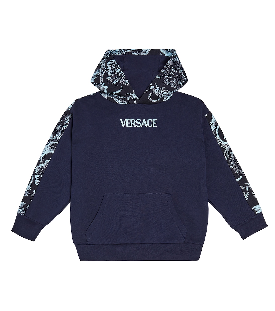 Sudadera Barocco Stencil de algodón | Versace Kids