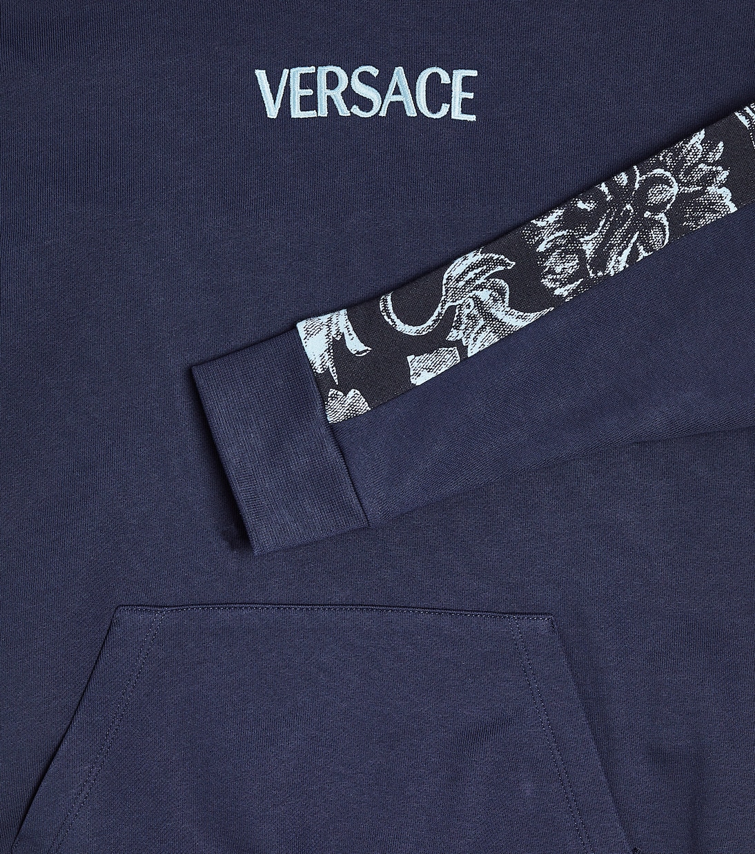 Sudadera Barocco Stencil de algodón | Versace Kids