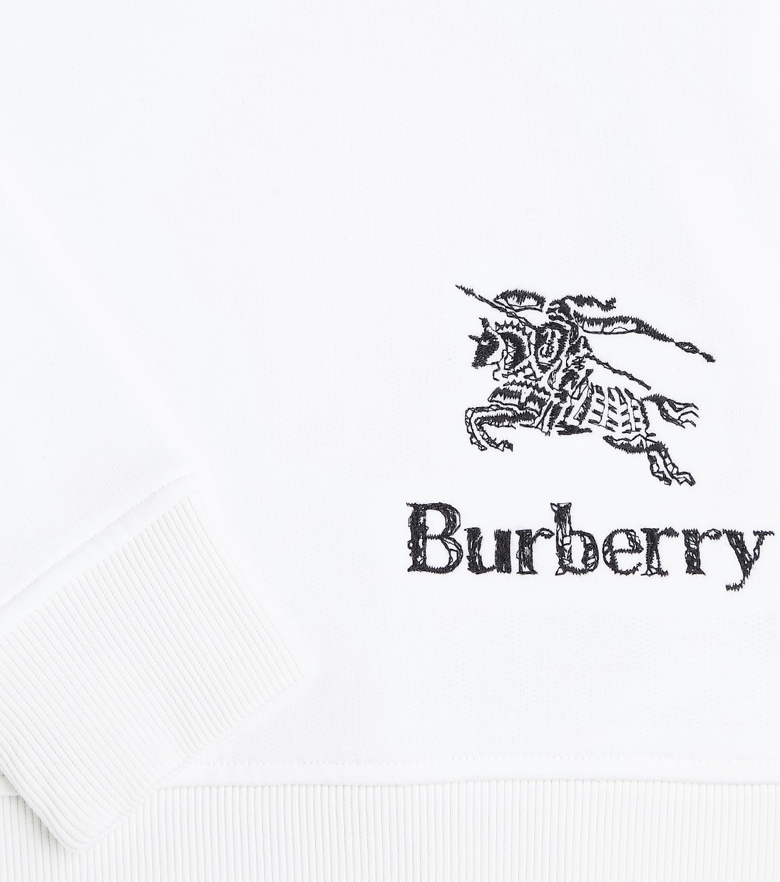 Sudadera de jersey de algodón con EKD | Burberry Kids