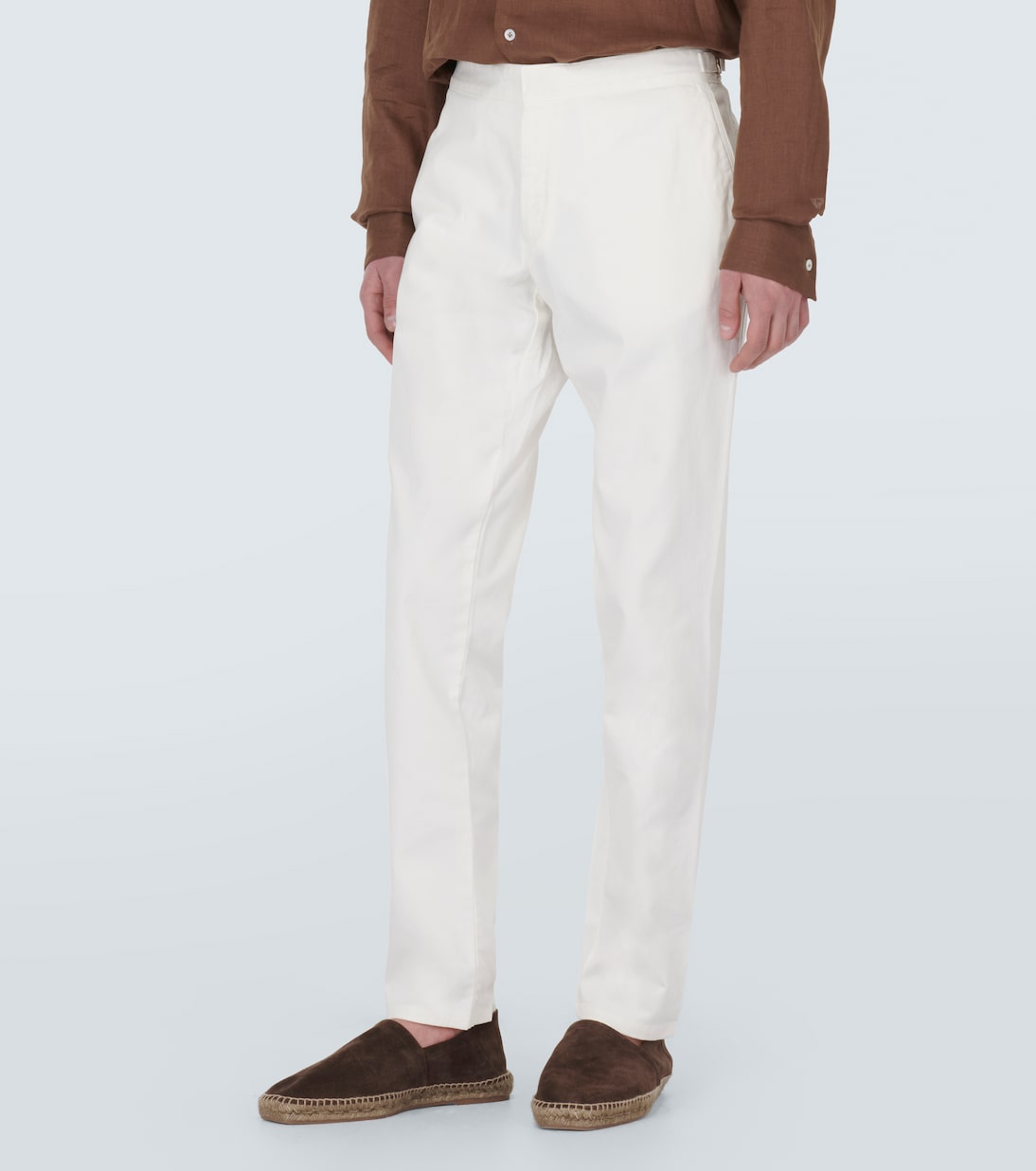 Pantalones rectos Fallon de algodón | Orlebar Brown
