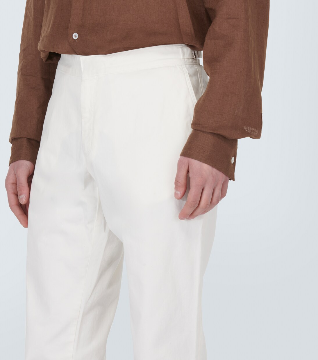 Pantalones rectos Fallon de algodón | Orlebar Brown