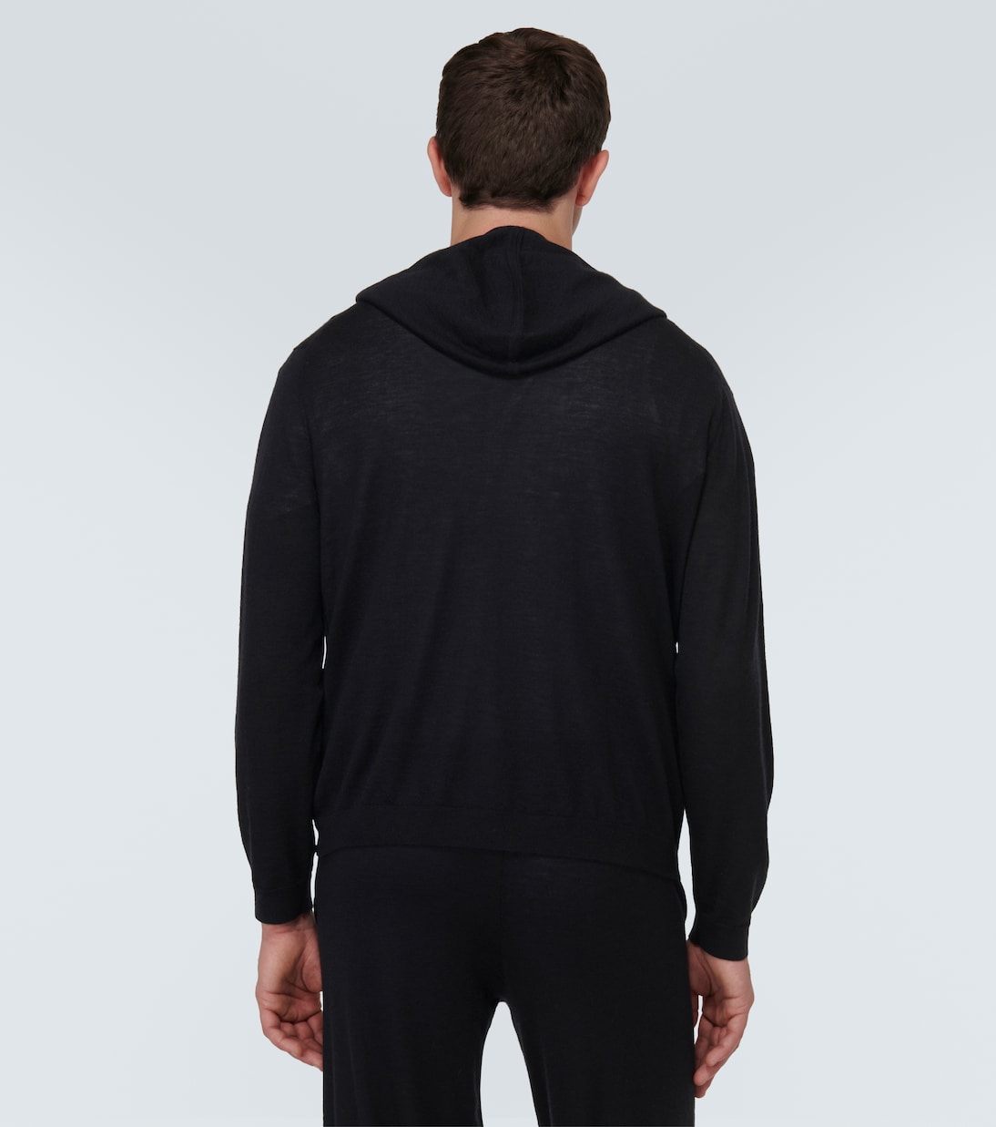 Sudadera con capucha Madrid de cachemir | Le Kasha