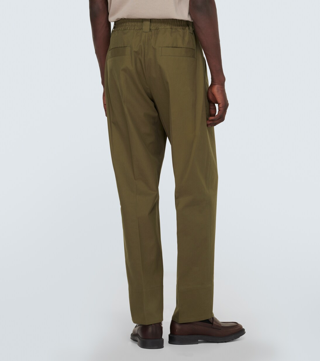 Reinga cotton gabardine chinos | Loro Piana