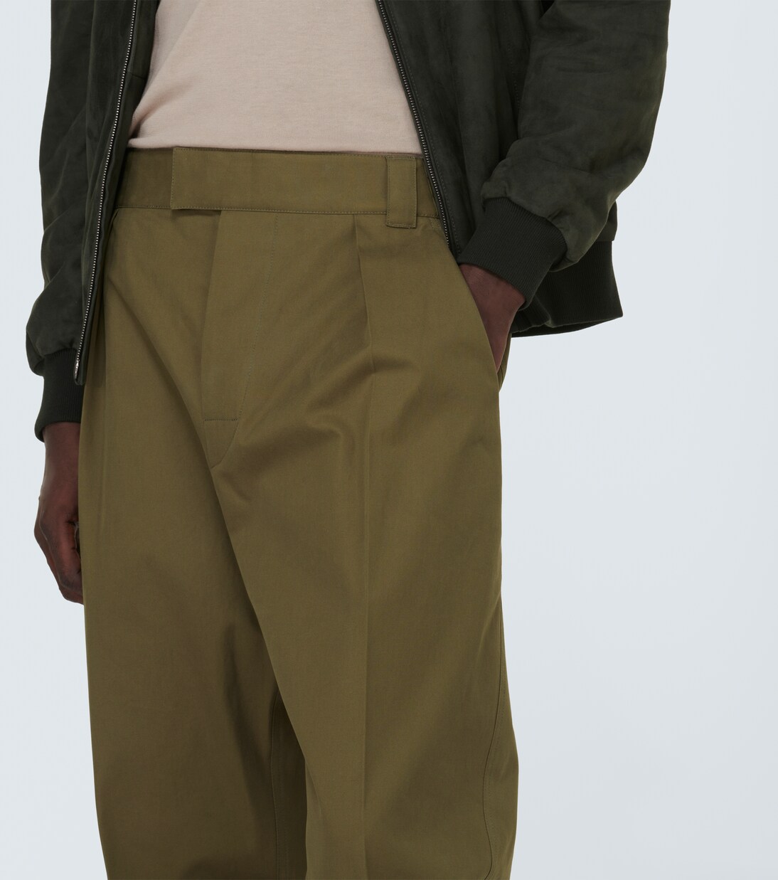 Reinga cotton gabardine chinos | Loro Piana