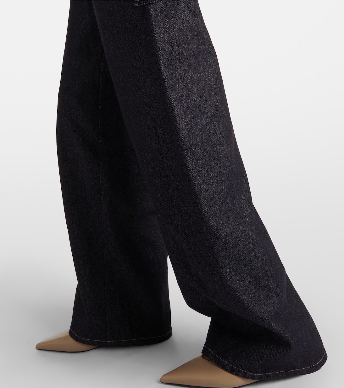 Jean ample Centro à taille haute | Max Mara