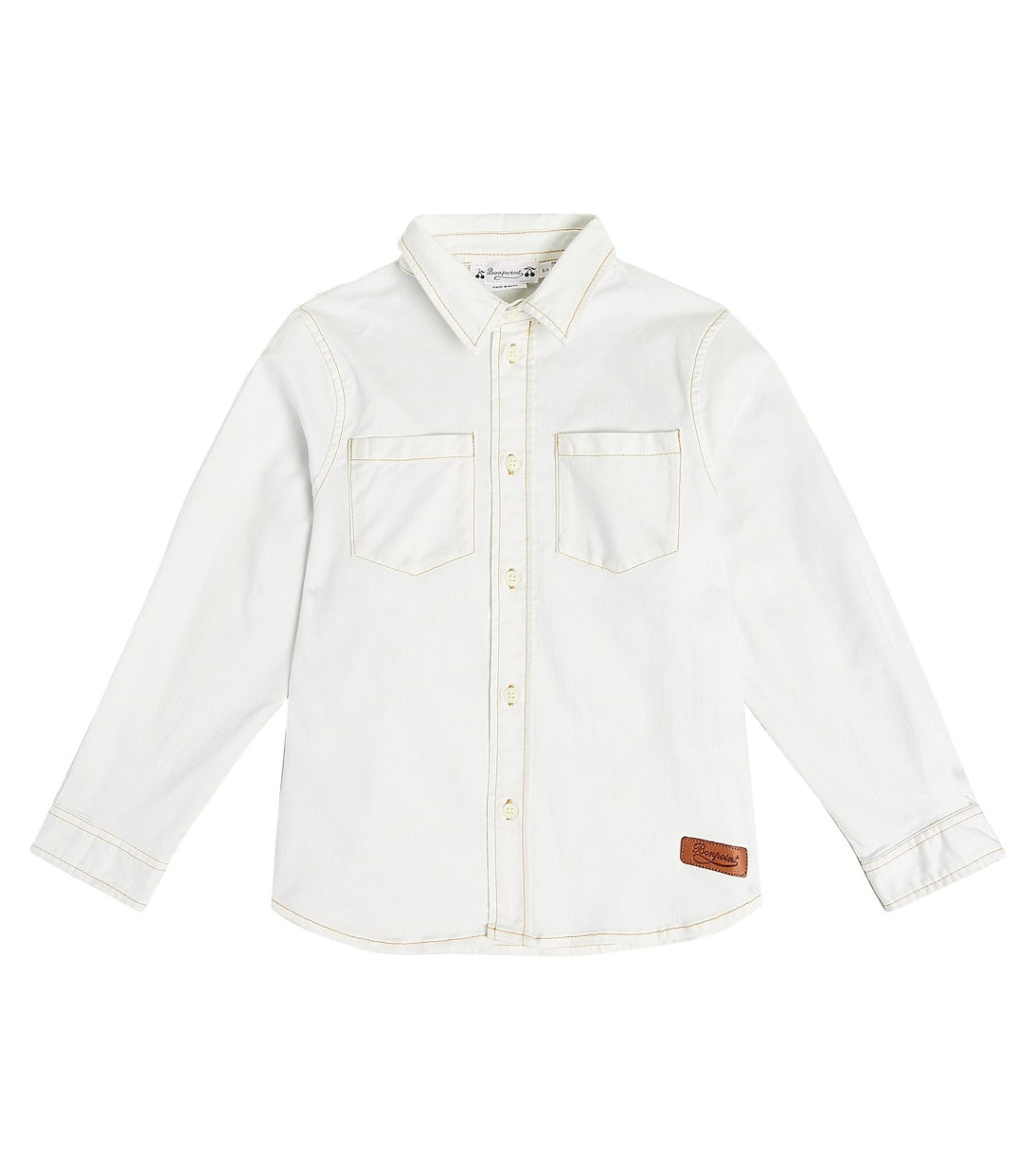 Camisa Altman en denim | Bonpoint