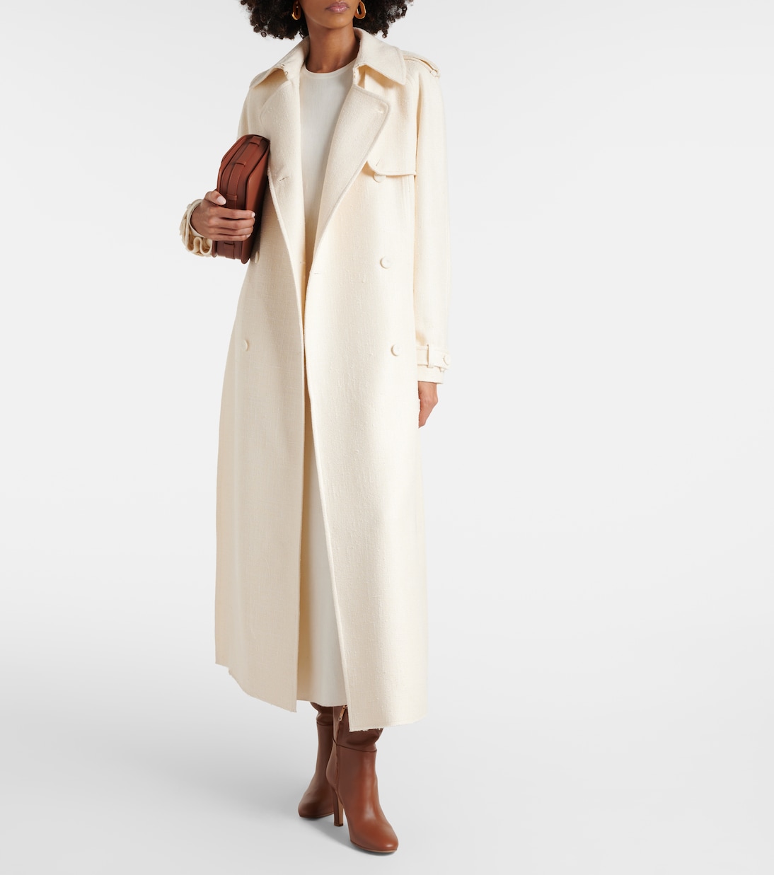 Gabardina Eithne de seda y lana | Gabriela Hearst