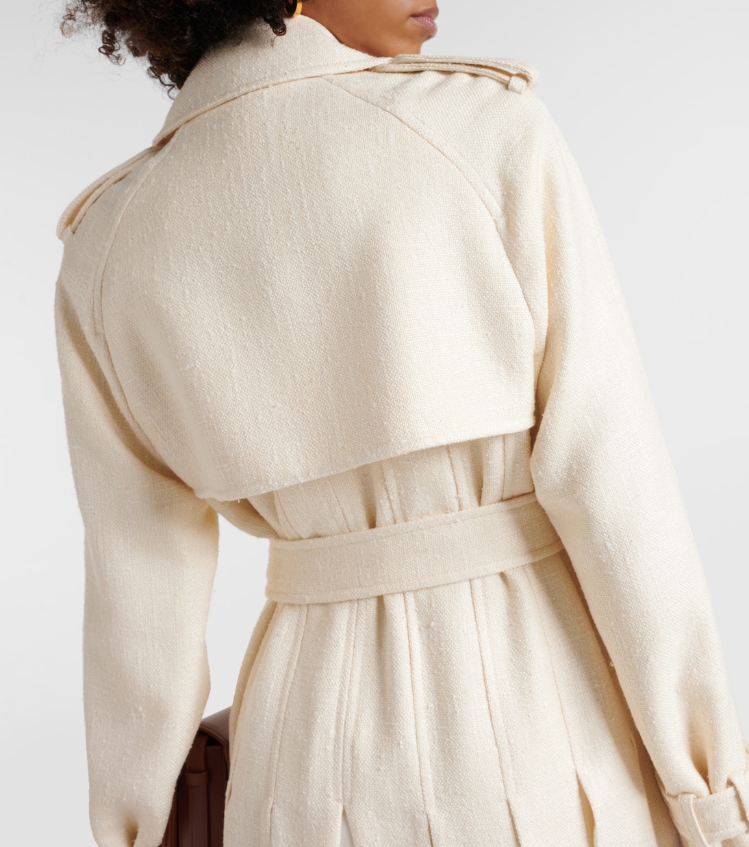 Gabardina Eithne de seda y lana | Gabriela Hearst