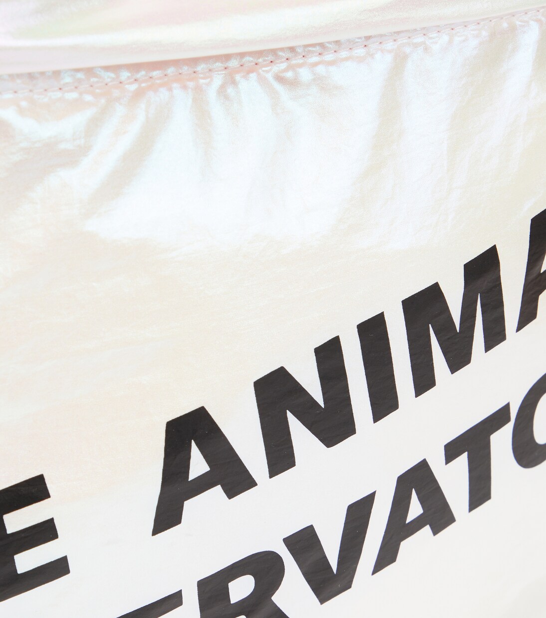 Zaino metallizzato con logo | The Animals Observatory