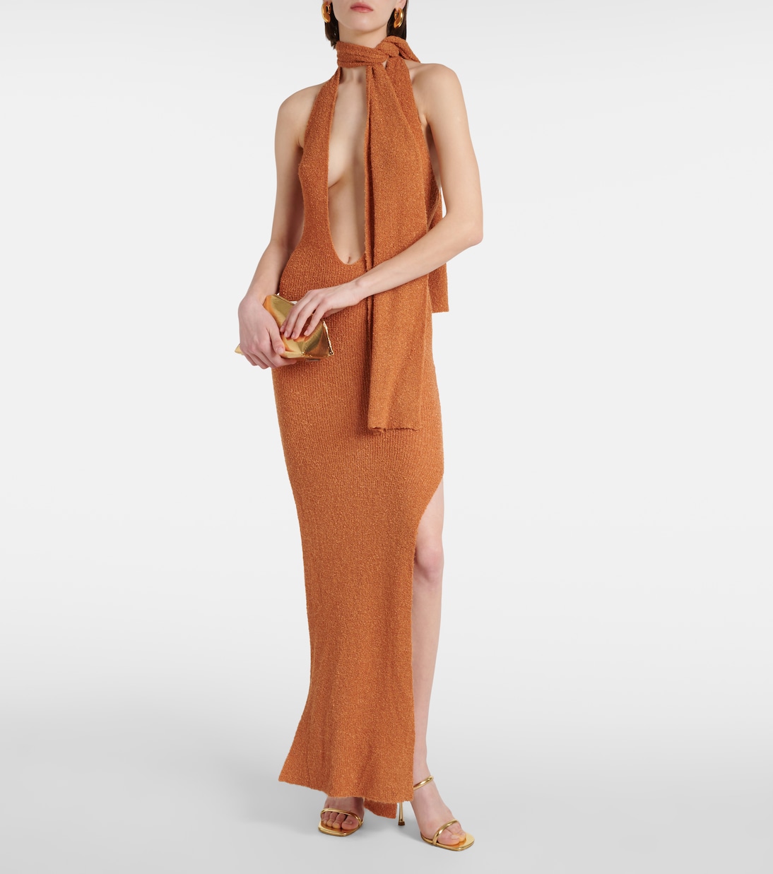Abito lungo Eyre in maglia | Aya Muse