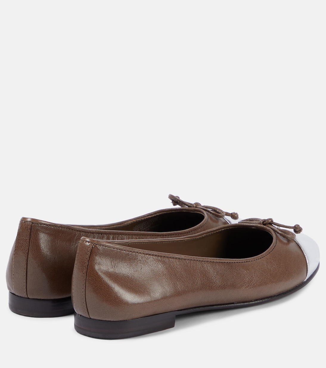 Bailarinas de piel con puntera | Tory Burch
