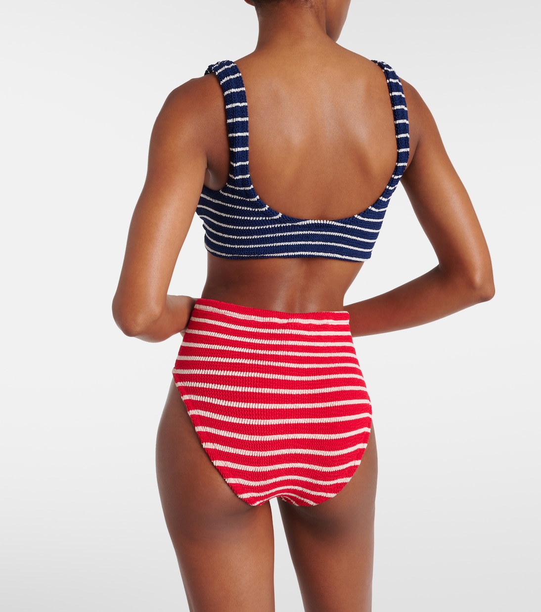 Judy striped bikini | Hunza G