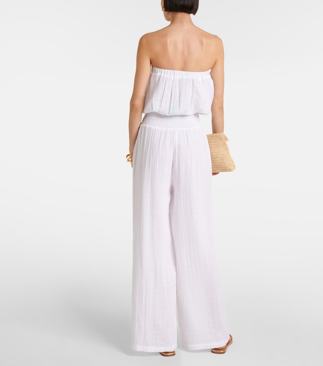 Combi-pantalon Naomi en coton | Melissa Odabash