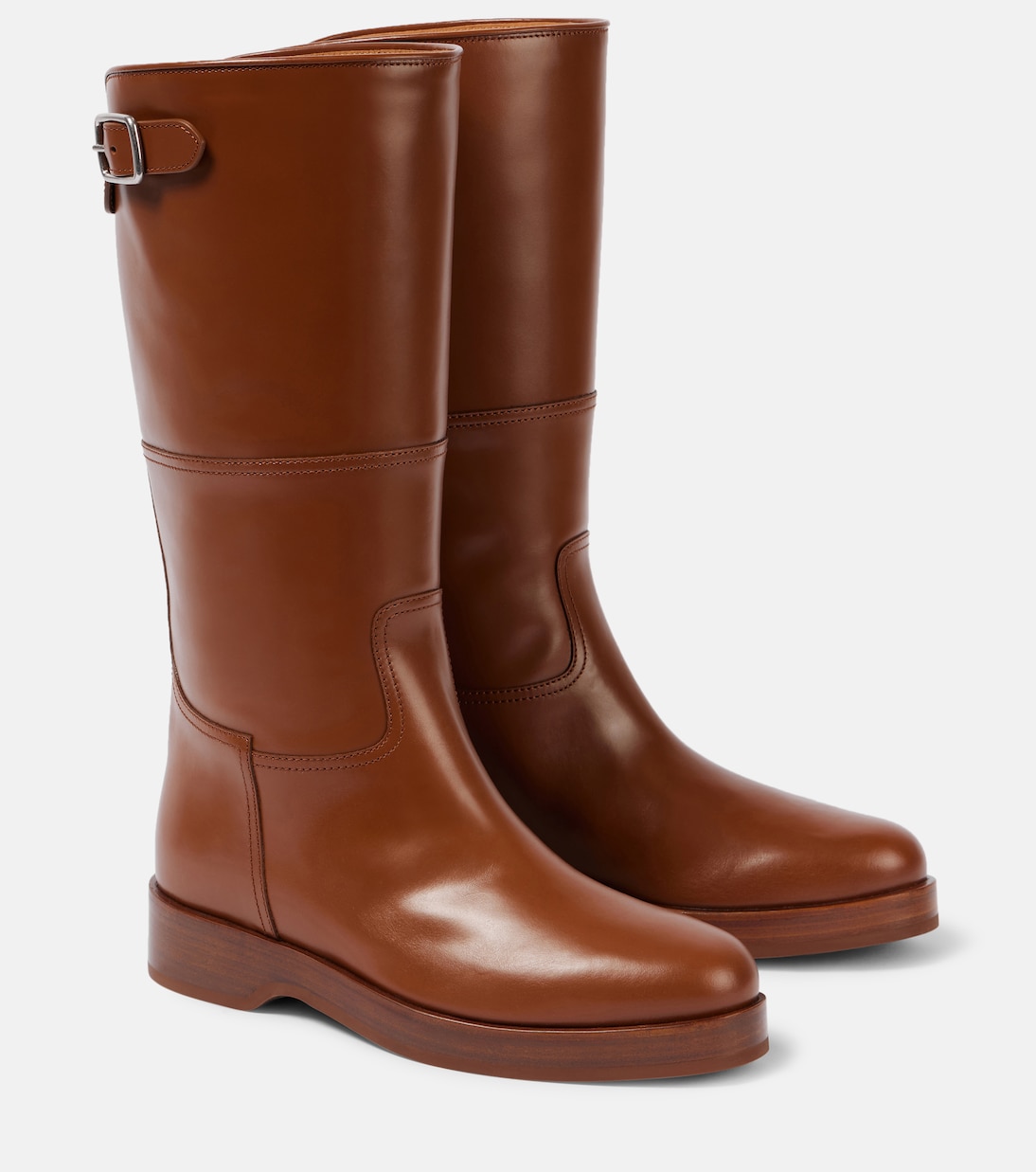 Bottes Lupo en cuir | Loro Piana