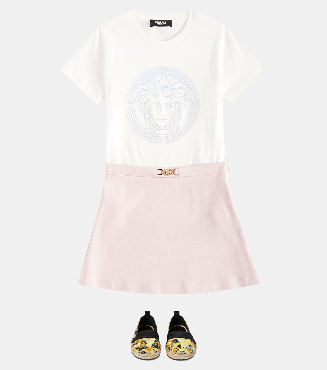 Gonna Medusa ‘95 in jersey | Versace Kids
