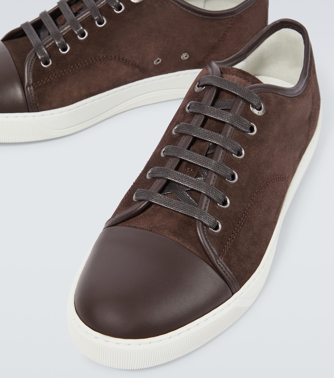 Sneakers DBB1 aus Veloursleder mit Leder | Lanvin