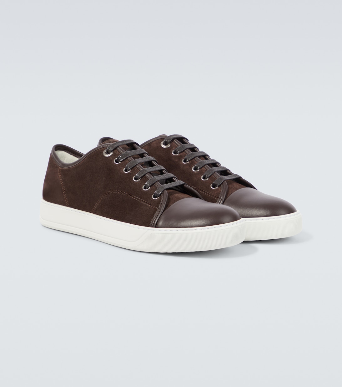 Sneakers DBB1 aus Veloursleder mit Leder | Lanvin