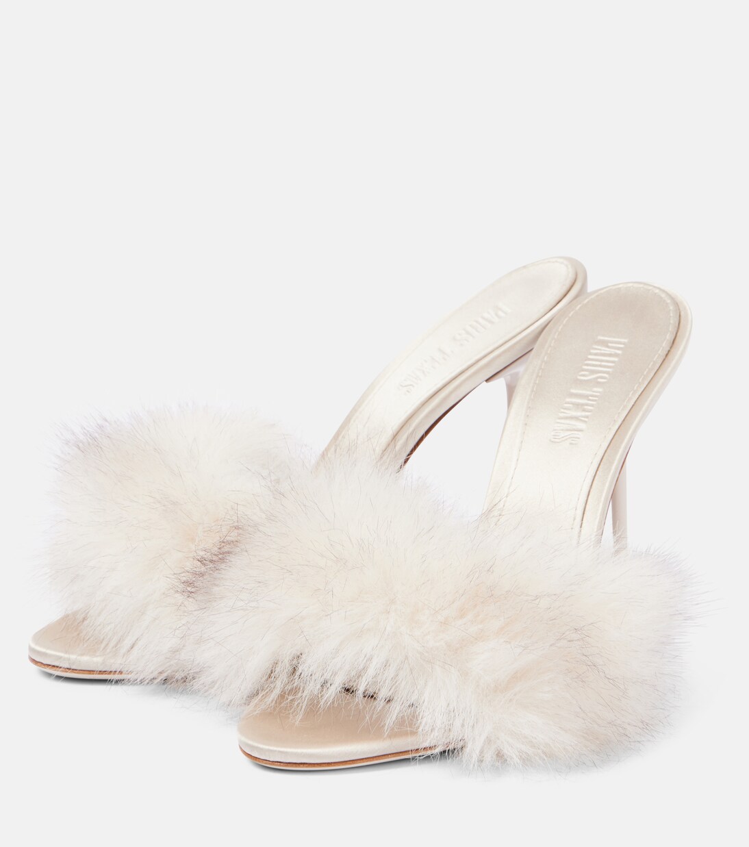 Fur mules womens shop