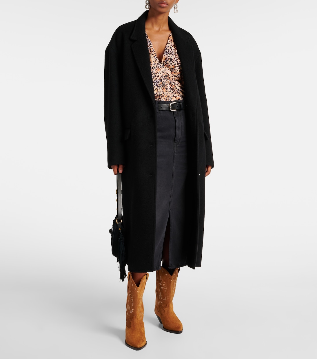 Stivali texani Duerto in suede | Isabel Marant
