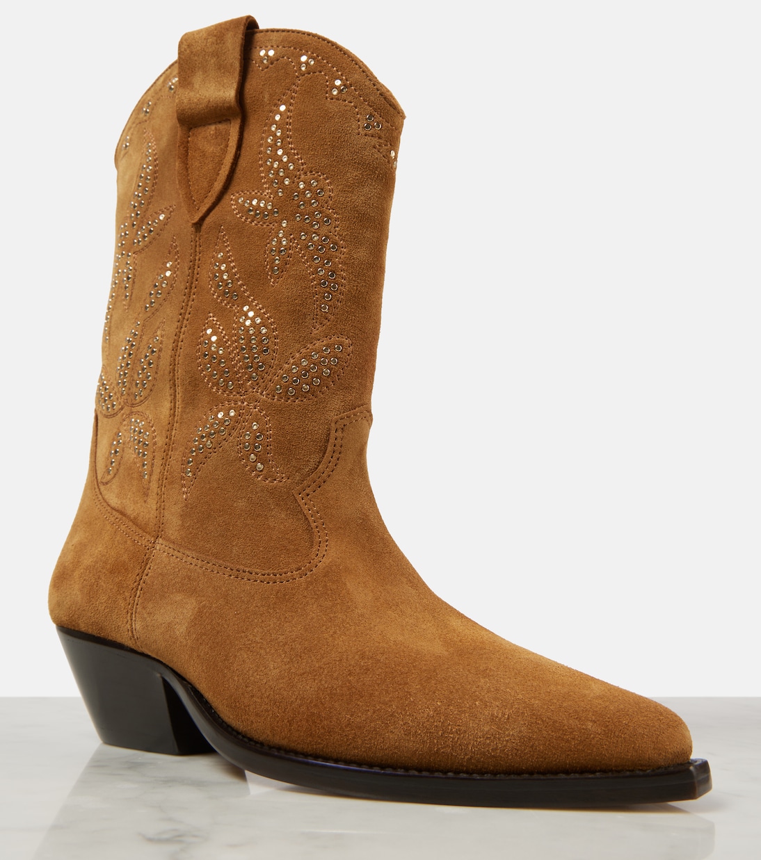 Stivali texani Duerto in suede | Isabel Marant
