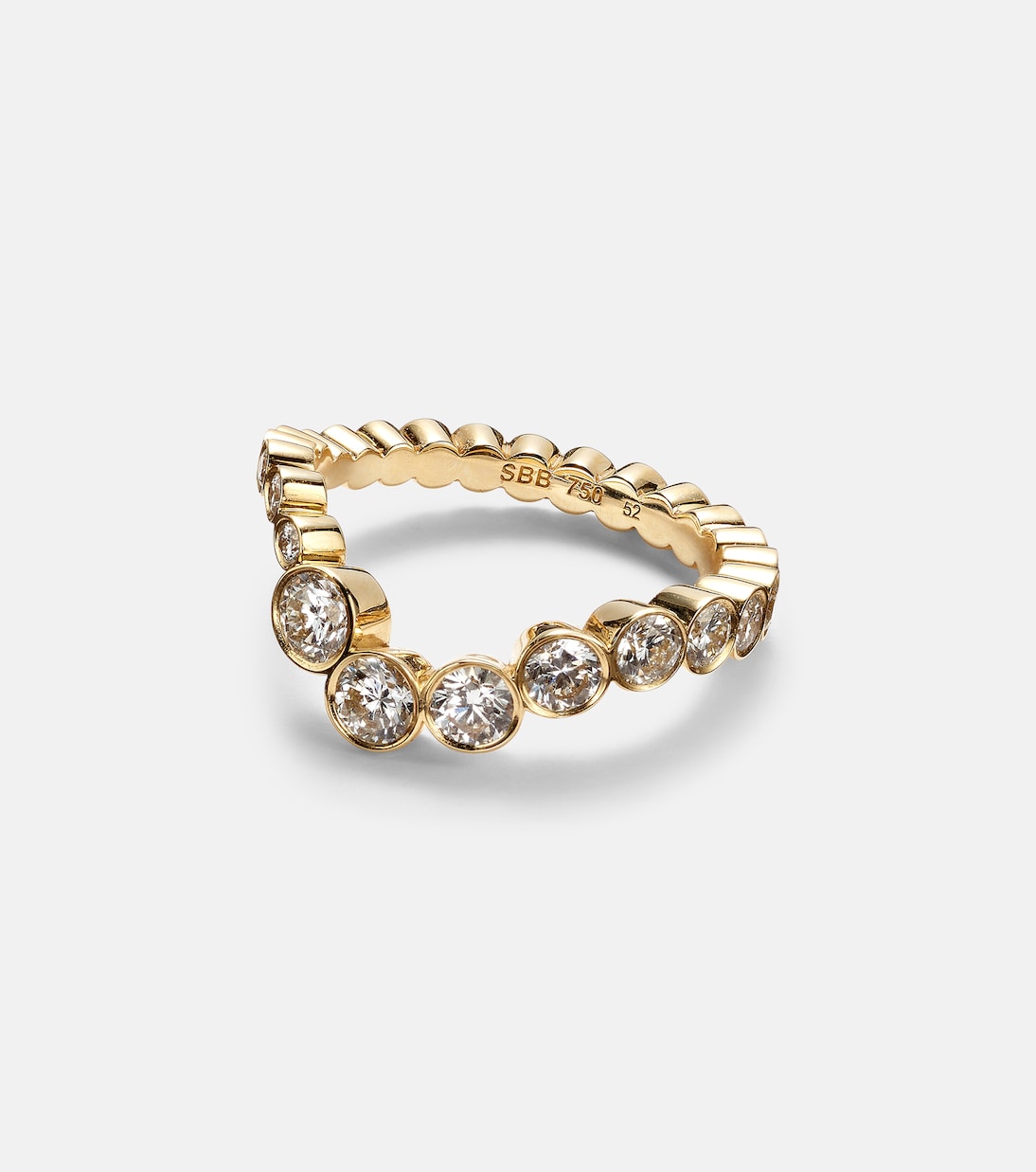 Bague Ensemble Ocean en or 18 ct et diamants | Sophie Bille Brahe