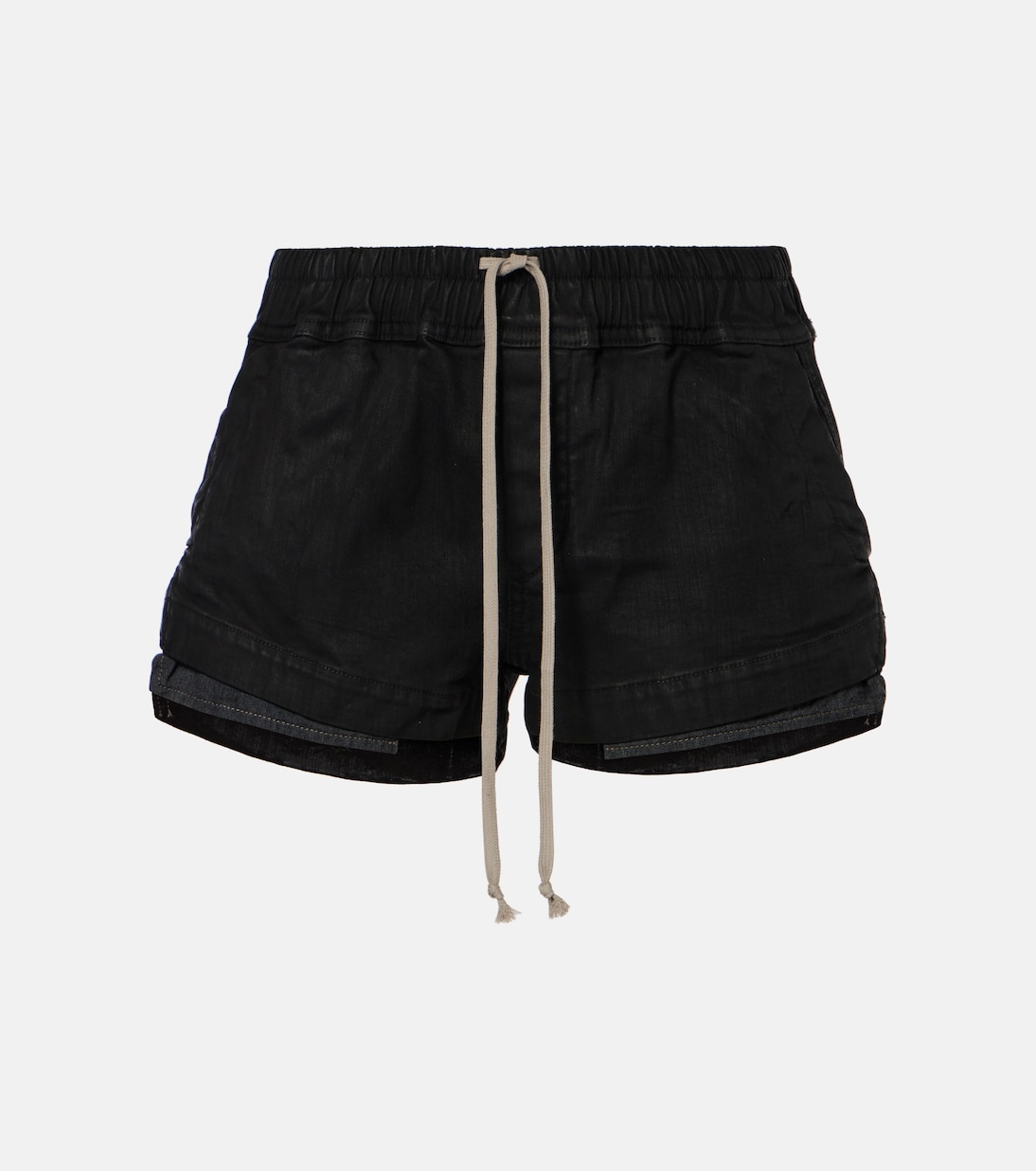 Fog denim shorts in black Rick Owens Mytheresa