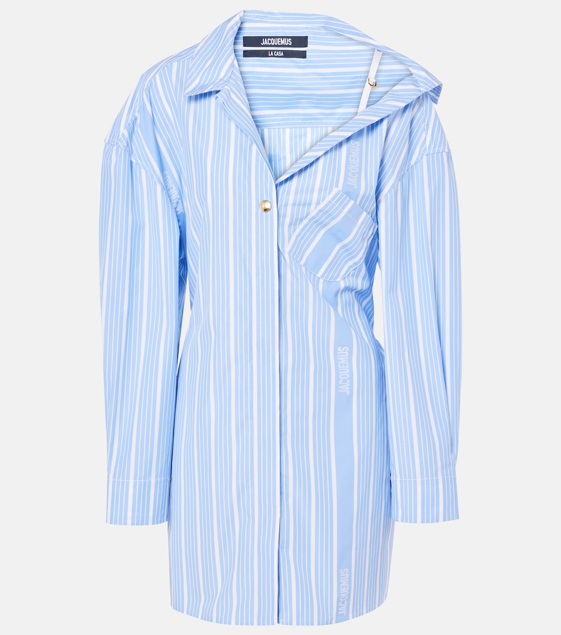 Robe chemise rayée en coton | Jacquemus
