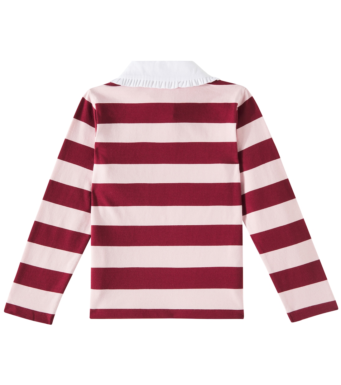 Polo Rosalie in jersey di cotone a righe | La Coqueta