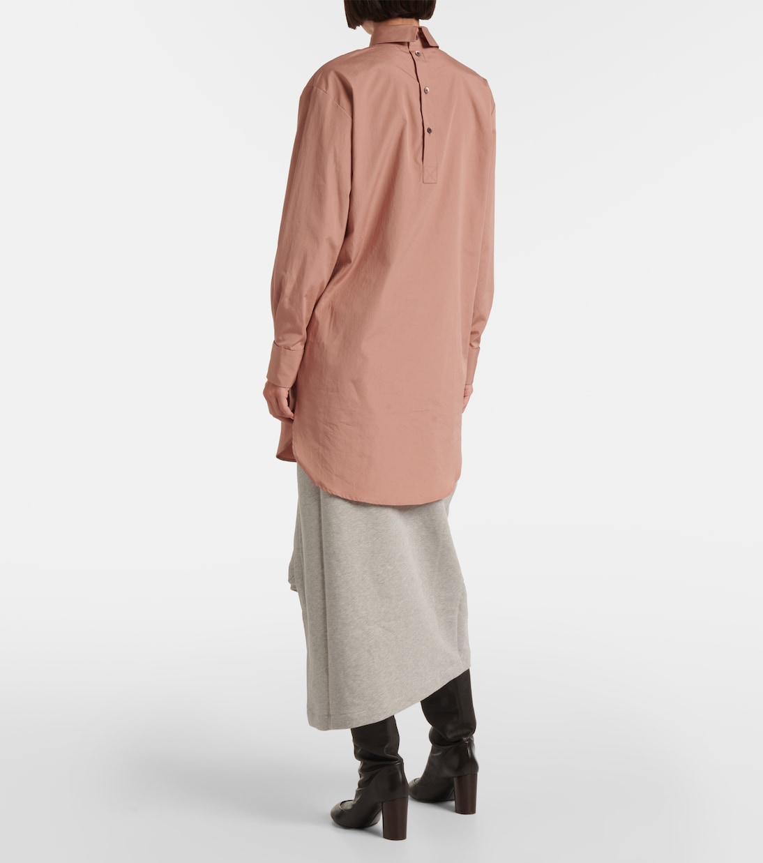 Blusa in cotone a collo alto | Dries Van Noten
