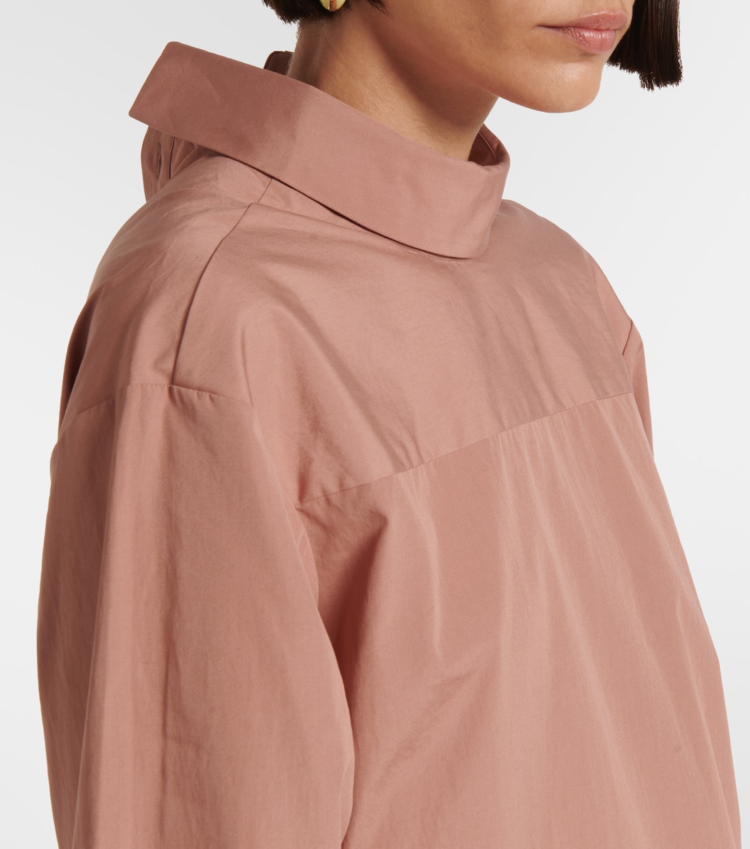 Blusa in cotone a collo alto | Dries Van Noten