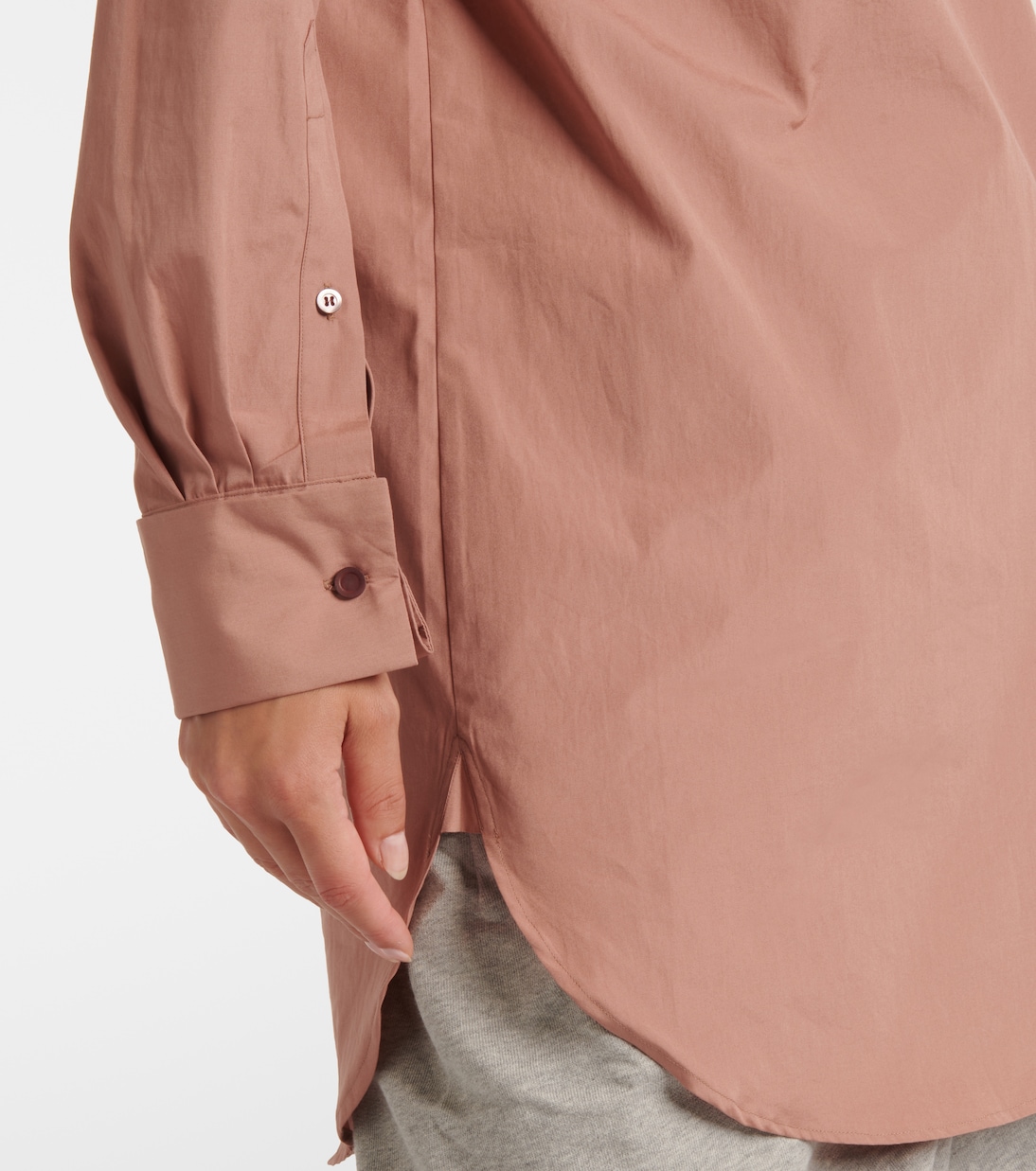 Blusa in cotone a collo alto | Dries Van Noten