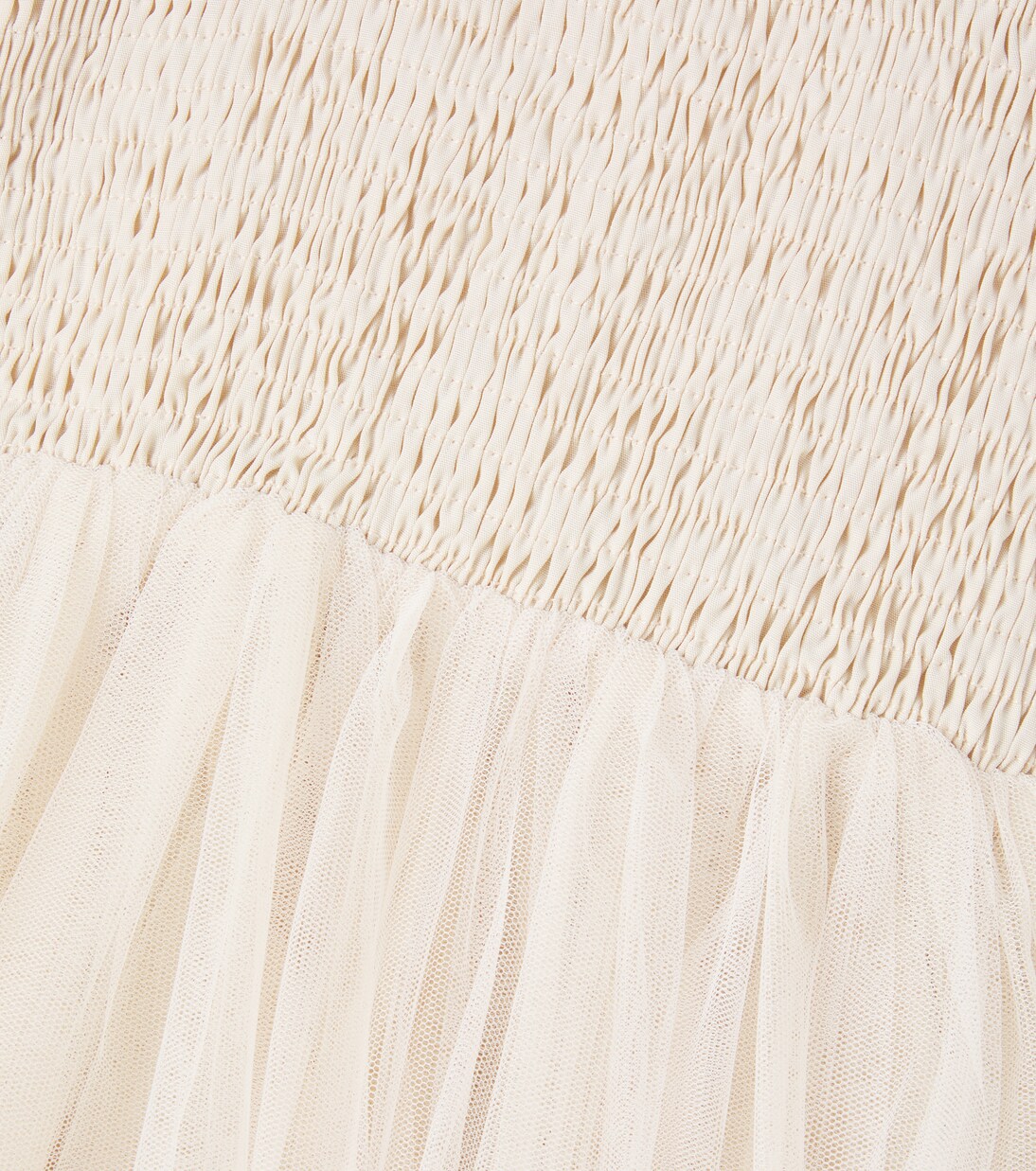 Janice shirred tulle dress | Donsje