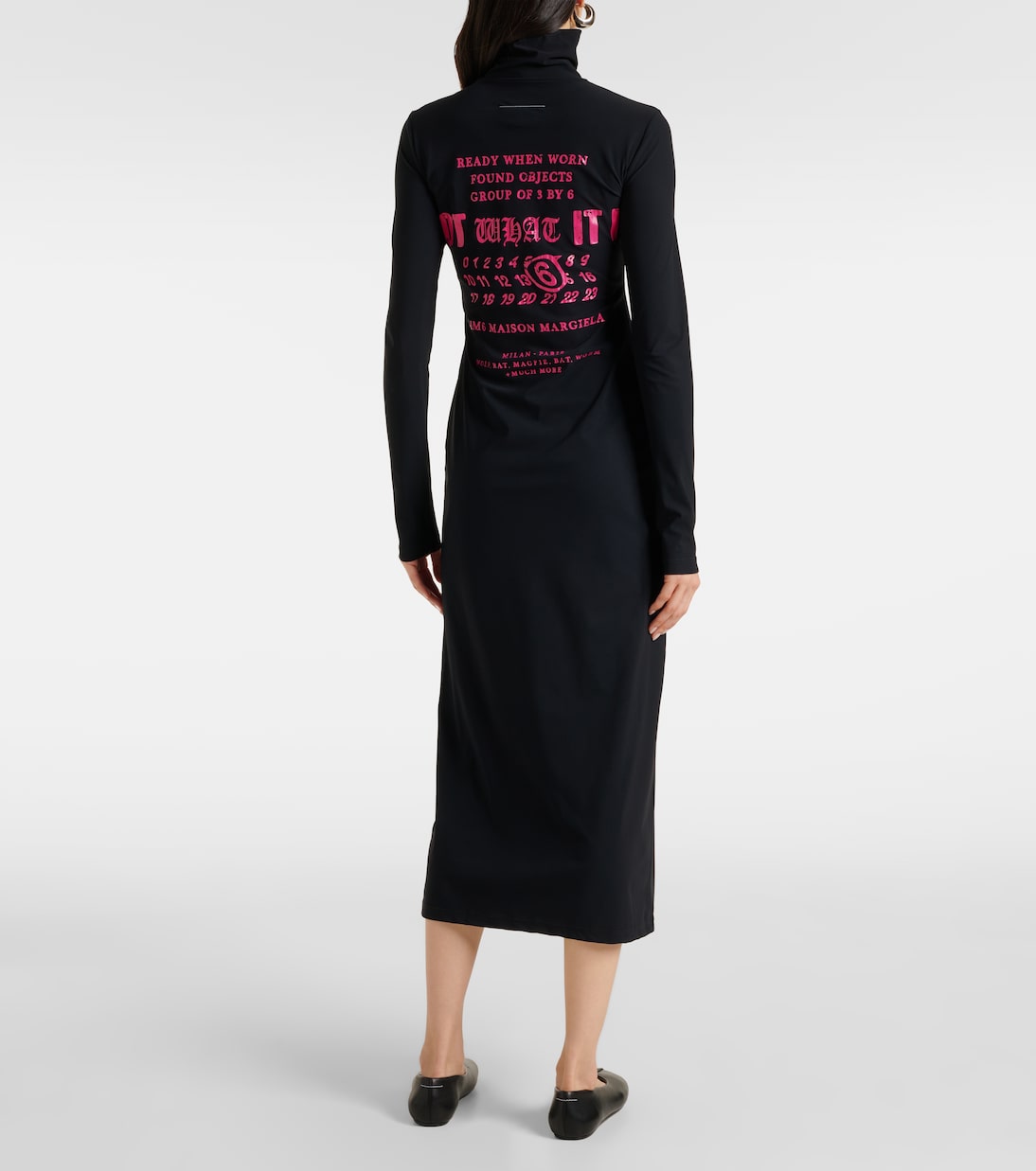 Abito midi in maglia | MM6 Maison Margiela