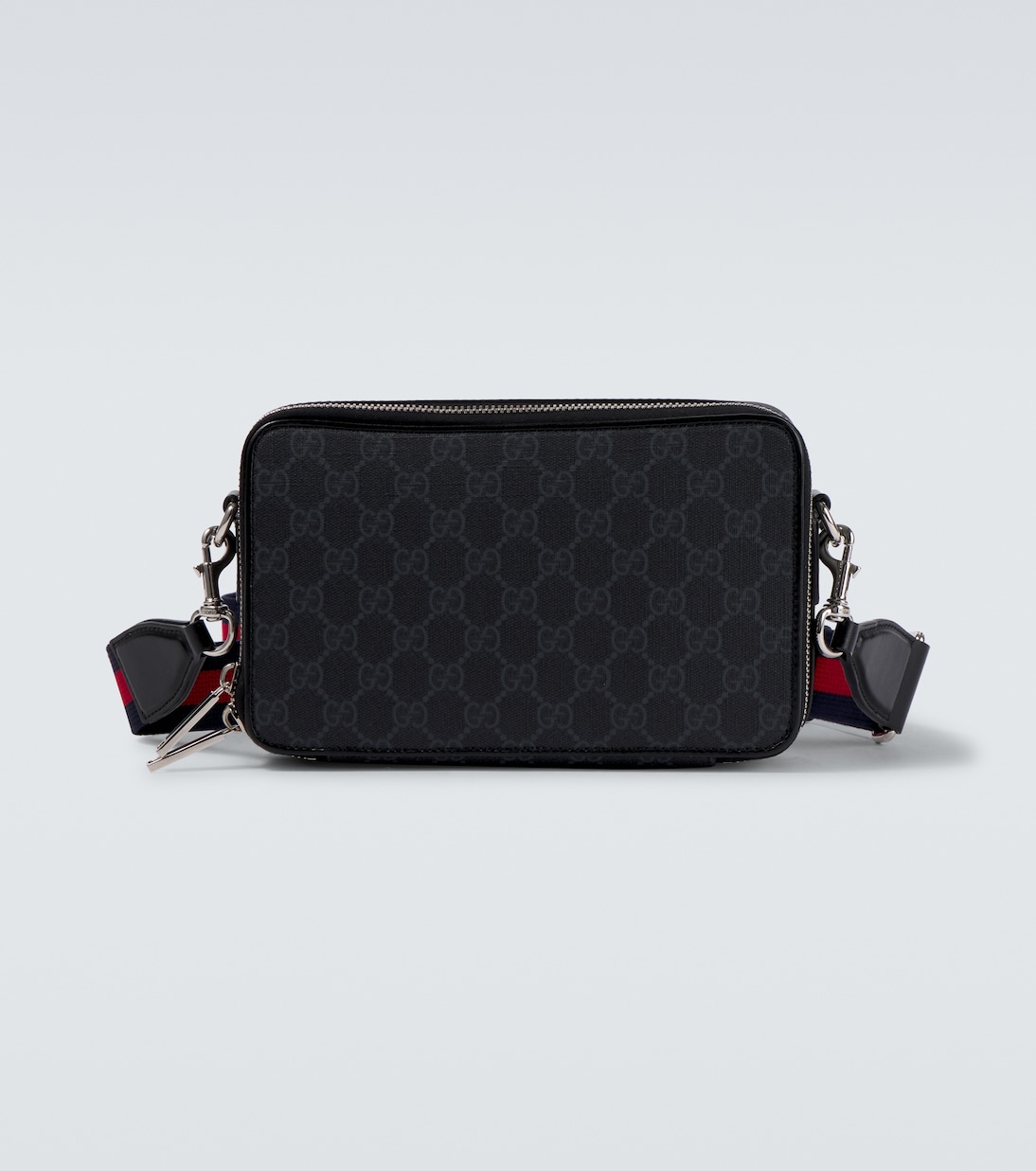 GG Canvas Mini shoulder bag in black Gucci Mytheresa